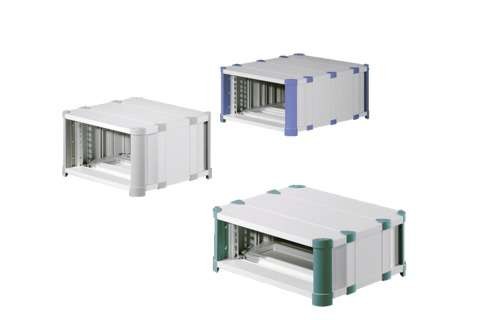  Корпус настольный HeiCase 1/2 19дюйм 3U/300мм RAL5018 Rittal 3750210 