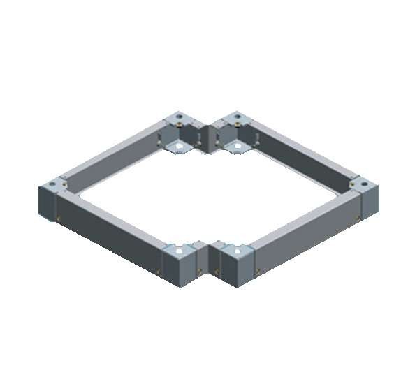  Цоколь для угловой секции 740х625 ABB RSRE6 