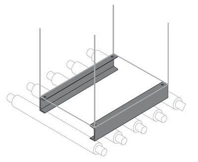  Цоколь усиленный 100х400 (уп.2шт) ABB EZ4001 