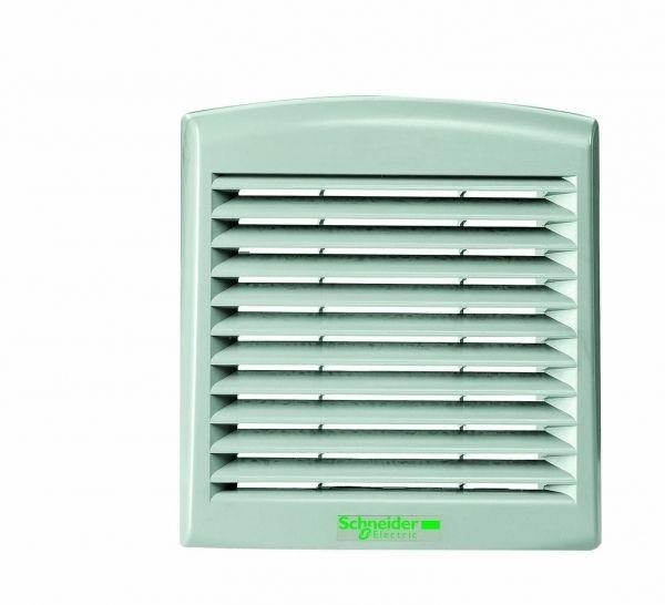  Решетка выпускная 125х125 RAL7035 SchE NSYCAG125LPF 
