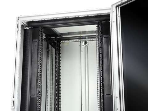  Панель воздуховодная DK TS IT 600х1800мм RAL9005 для монтажной рамы Rittal 5501875 