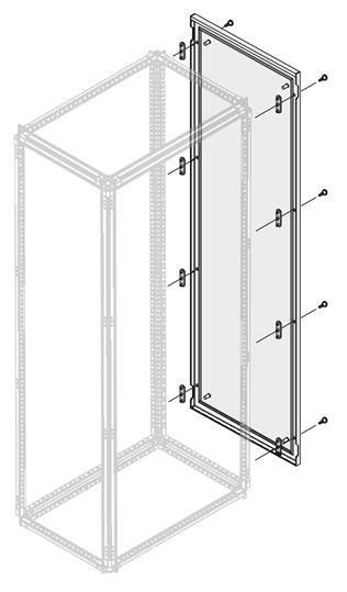  Панель боковая IP65 H=1800мм D=200мм ABB 1STQ007575A0000 