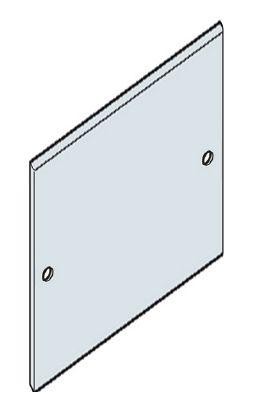  Панель глухая H=600мм W=600мм ABB 1STQ007485A0000 