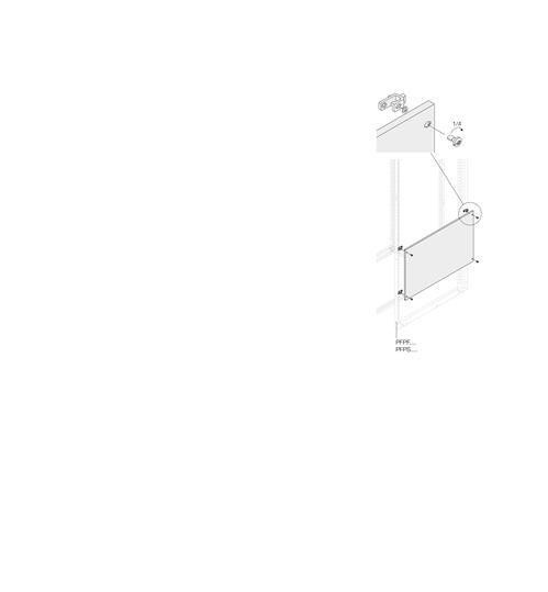  Панель глухая H=500мм W=800мм ABB 1STQ007496A0000 