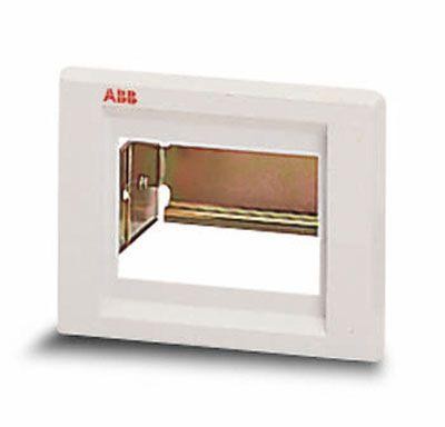  Панель лицевая 4М без двери сер. ABB 12364 