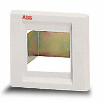  Панель лицевая 2М без двери сер. ABB 12362 
