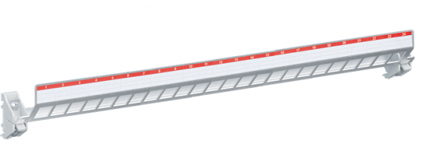 Патч панель ZE337 2 ширины на 24 модуля Keystone ABB 2CPX031425R9999 