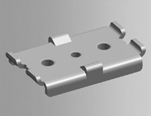  Зажим для изолятора 2х20х10мм ABB ZX638 