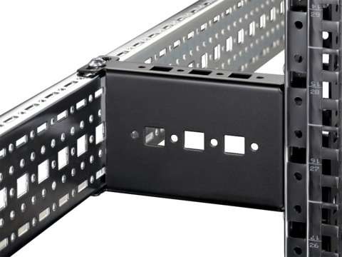  Крепление дополнительное DK 19дюйм профильных шин для TS IT 600мм (уп.2шт) Rittal 5501225 