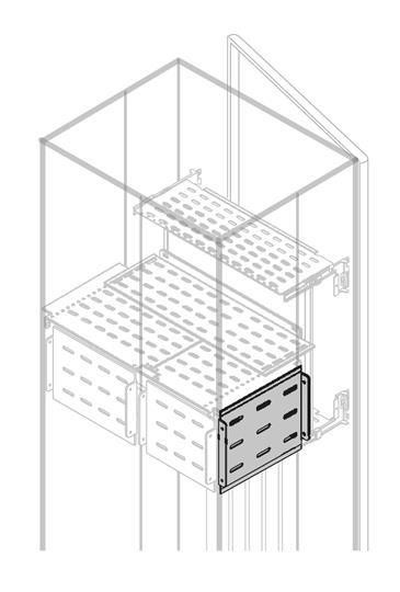  Перегородка верт. боковая H=200мм D=500мм ABB 1STQ008886A0000 