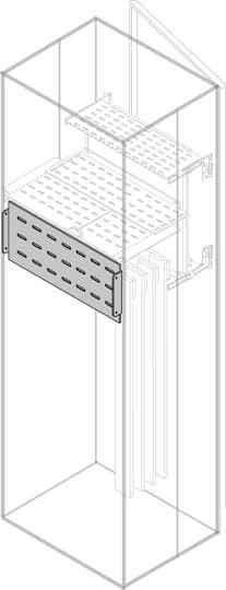  Перегородка верт. задняя H=225мм W=800мм ABB 1STQ008866A0000 