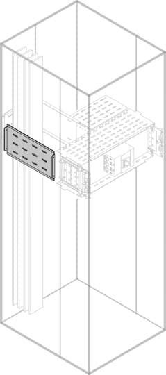  Перегородка верт. боковая H=400мм D=700мм ABB 1STQ008901A0000 