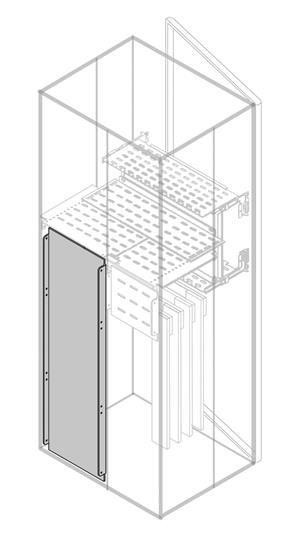 Перегородка верт. задняя H=800мм W=600мм ABB 1STQ009105A0000 