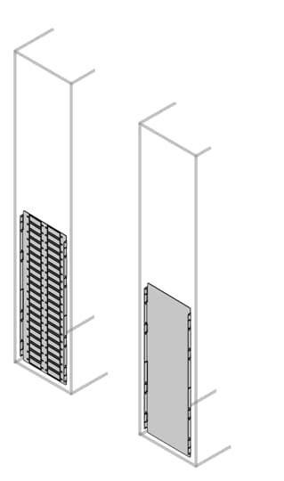  Перегородка боковая H=800мм D=200мм ABB 1STQ009072A0000 