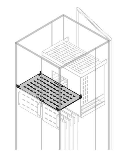  Перегородка 3B E2.2 W=600мм D=700мм ABB 1STQ009039A0000 