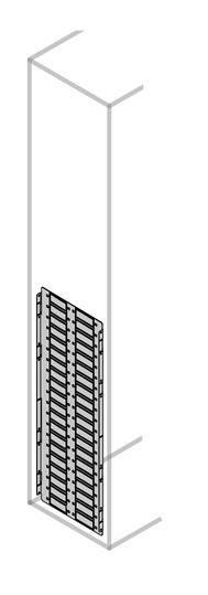  Перегородка боковая верт. H=1000мм D=700мм ABB 1STQ008492A0000 