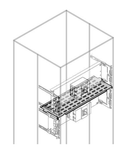  Перегородка горизонт. 3A W=1000мм ABB 1STQ008694A0000 