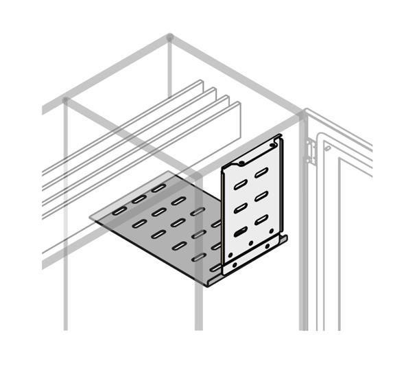  Перегородка горизонт. W=300мм D=700мм ABB 1STQ008549A0000 