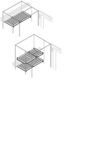  Перегородка горизонт. W=600мм D=500мм ABB 1STQ008528A0000 