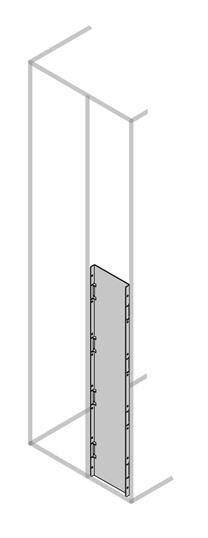  Перегородка боковая H=800мм ABB 1STQ008513A0000 