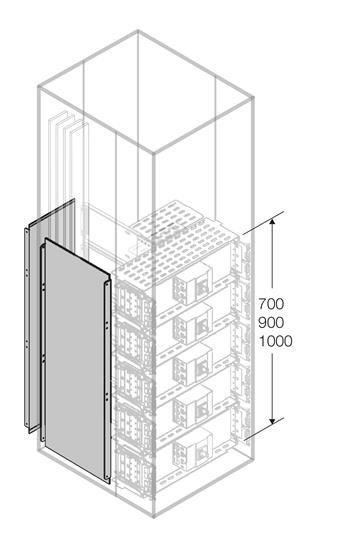  Перегородка боковая H=800мм D=900мм ABB 1STQ008525A0000 