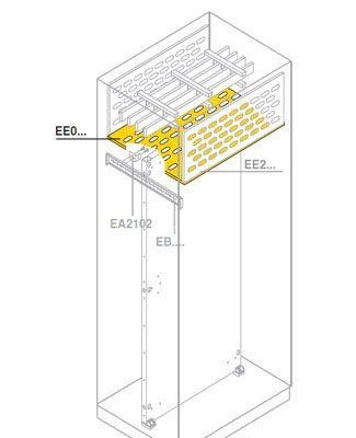  Перегородка горизонт. 200х400мм ABB EE0240 