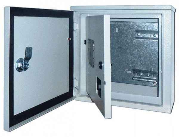  Корпус метал. учетный навес. 300х310х150 1-фазн. 12мод. SchE 30410DEK 