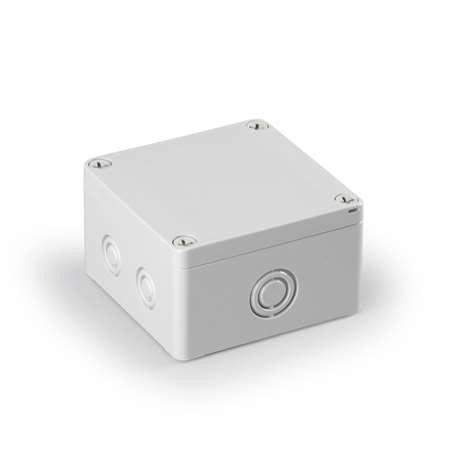  Корпус пластиковый Cubo S 100х100х60мм поликарбонат от -40 до +80град.C пробив. отверст. IP66/67 сер. ENSTO SPCM101006G 