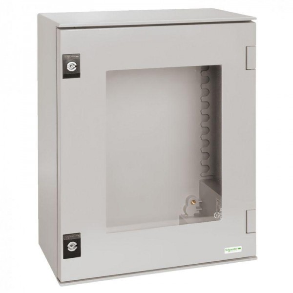  Шкаф THALASSA 1056х852х350 RAL7035 IP66 прозрачная дверь SchE NSYPLM108TG 