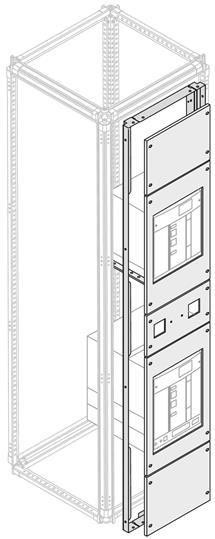  Панель для DIN-мод. узкая H=200мм W=400мм ABB 1STQ009292A0000 
