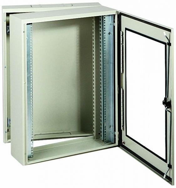 Шкаф 19дюймов с прозр. дверью 2корп. 17U глуб. 380 SchE NSYVD2M17U4 