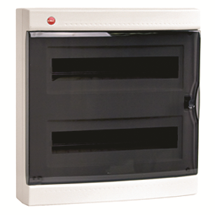  Щиток 36 (2х18) мод. настен. IP40 с дверцей DKC 84636 