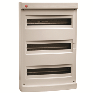  Щиток настен. 54(3х18) мод. IP40 без дверцы DKC 83654 