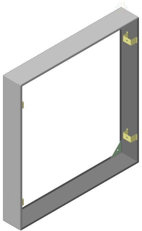 Кожух для навесной установки ЩЭ (1006х956х140) Basic EKF mb08-k-bas 