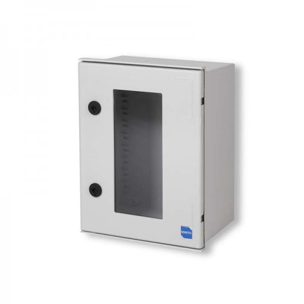  Корпус Cubo N 300х400х200мм полиэстер IP66 глухая стенка прозрачное окно 141х281мм полиэстер IP66 ENSTO NGRW304020 