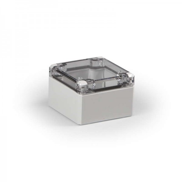  Корпус Cubo D 80х82х56мм глухая стенка прозрачн. крышка ABS IP66/67 ENSTO DABP080806T 