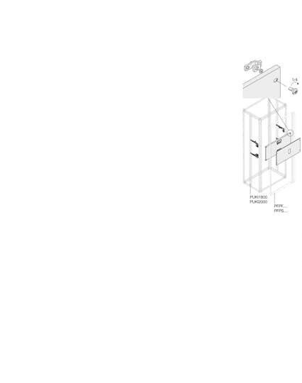  Комплект горизонт. T5 3P выкат. (630A) W=600мм ABB 1STQ001469B0000 