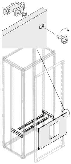  Комплект верт. E1.2 3/4P FIX-INT. W=800мм ABB 1STQ008188A0000 