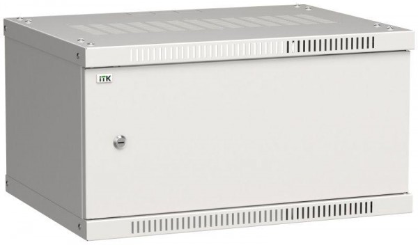  Шкаф LINEA WE 6U 600x450мм дверь металл сер. ITK LWE3-06U64-MF 