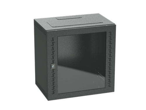  Шкаф телекоммуникационный навесной 20U 1000х600х400 дверь стекло RAL9005 DKC R5STI2040GSB 