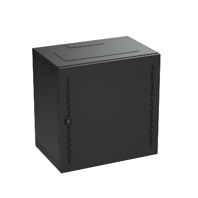  Шкаф телекоммуникационный навесной 12U 600х600х400 дверь метал RAL9005 DKC R5STI1240MTB 