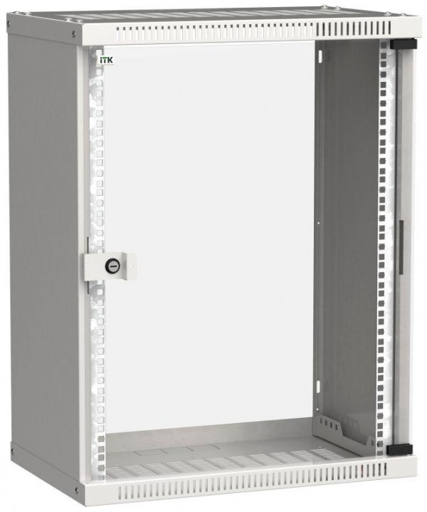 Шкаф LINEA WE 15U 550x350мм дверь стекло сер. ITK LWE3-15U53-GF 