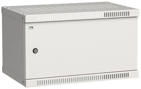  Шкаф LINEA WE 6U 550x350мм дверь металл сер. ITK LWE3-06U53-MF 