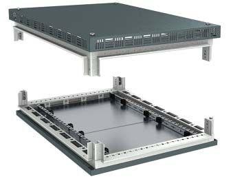  Комплект (крыша перфорованная и основание) для шкафов CQE 600х1000мм DKC R5KTB610H50IT 