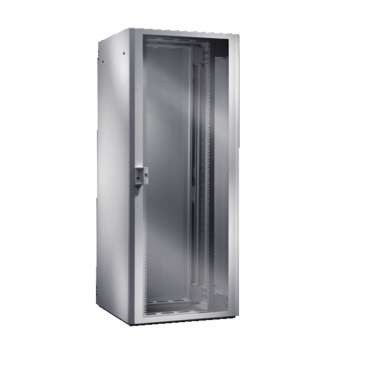  Шкаф ТЕ8000 800х1200х800 24U обзорн. дверь; бок. стенки Rittal 7888460 