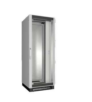  Шкаф DK TS IT 800х2100х800 40U с обзорной дверью и стальной стенкой 19дюйм поворотная рама предсобранный Rittal 5507170 
