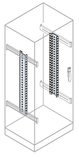  Стойка 19дюйм уменьшеной высоты 27HE (уп.2шт) ABB EG1130K 