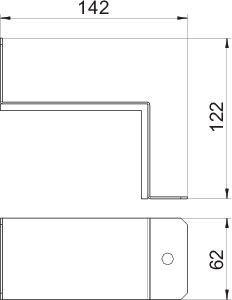  Соединитель с уплотнителем 70х110 BSKM-VE 0711 OBO 7216312 