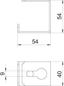  Скоба монтажная 70х110 BSKM-BD 0711 OBO 7216372 