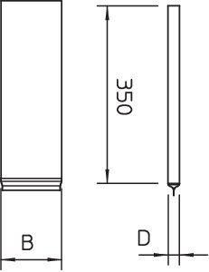  Подушка огнестойкая 120х350х10 KBK-1 OBO 7202709 